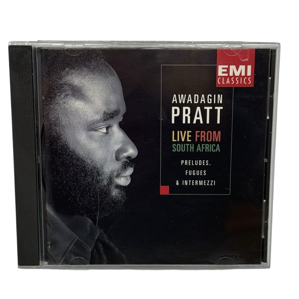 Awadagin Pratt - Live from South Africa CD 1997 Preludes Fugues Intermezzi EMI